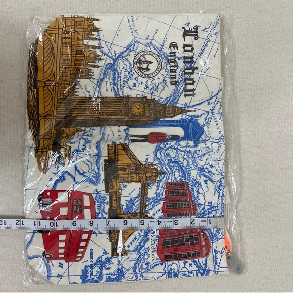 London England Canvas Tote Bag - Picture 6 of 6